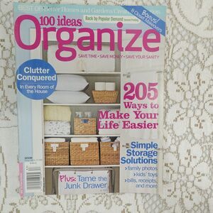 100 Ideas Organize Better Homes & Gardens 2008 Second Printing Home Decor